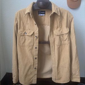 Original Use yellow waffle button up.